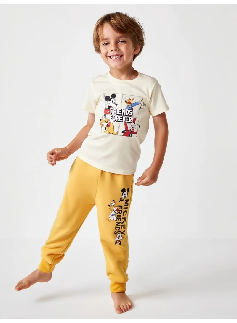 Mickey & Friends MICKEY & FRIENDS - ‬‪BOYS SHORT SLEEVE PAJAMA SET‬