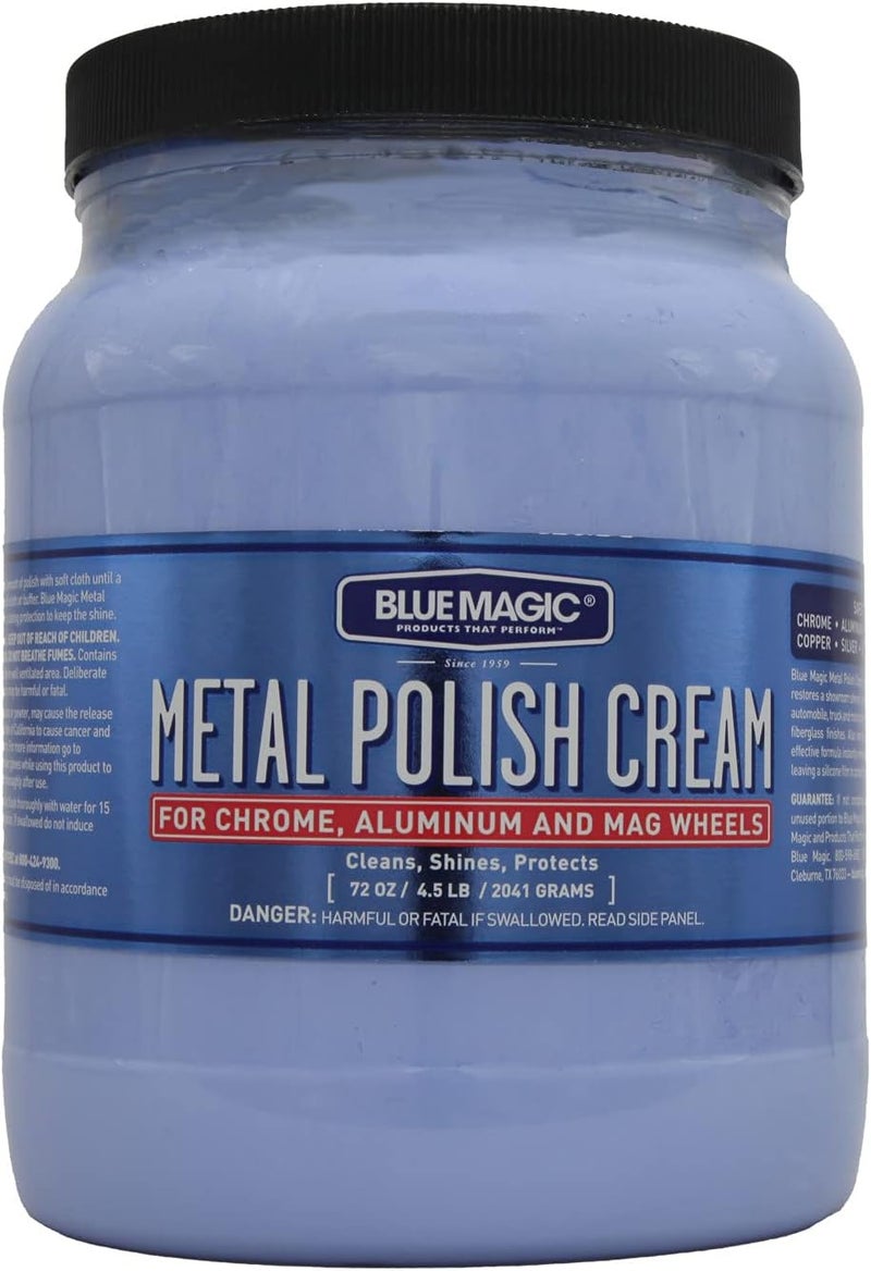 BLUE MAGIC 550 Metal Polish Cream, 72.oz - Image 1
