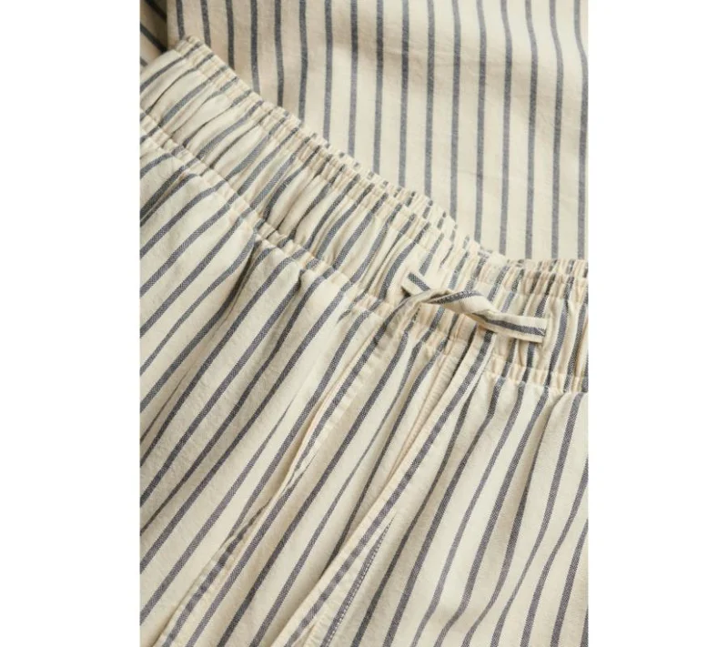سوبر دراي Organic Cotton Stripe Elasticated Trousers