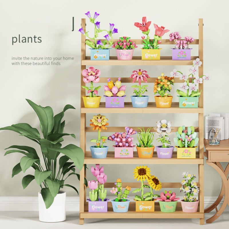 Assembled particle board flower pot planters W1604 series - Image 3