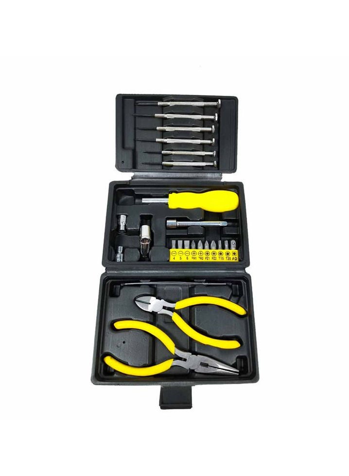 MTOOLS 25 Pieces Ratchet Screwdriver Tools Nose And Cutting Pliers Detachable Screwdrivers Small Electronics Repair Screwdrivers - Image 1