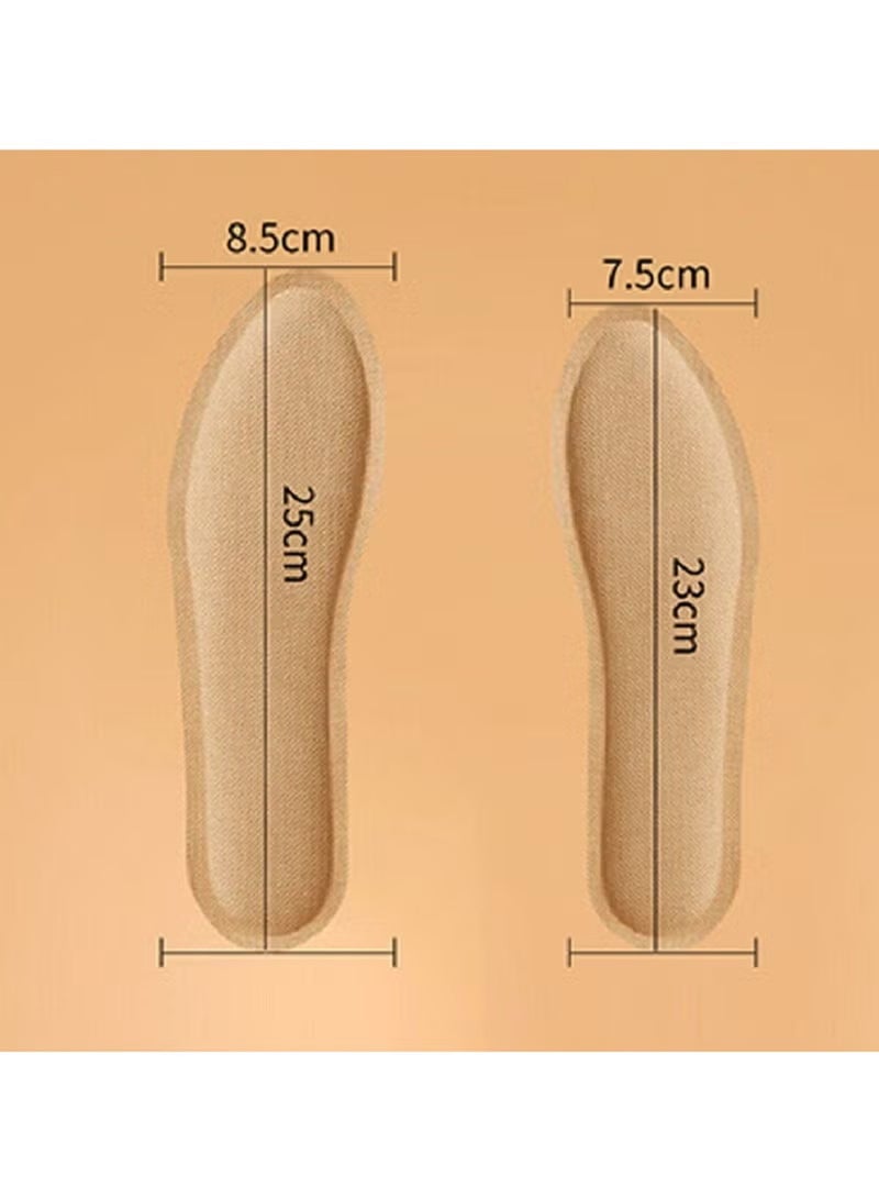 دفايات قدم للرجال - حرارة تصل إلى 10 ساعات، سهلة الاستخدام - رقيقة جدًا، سهلة، طبيعية تمامًا - تعمل بالهواء، خالية من الروائح - دفايات حرارية للأحذية - سبورت تمب، 6 أزواج - Image 5