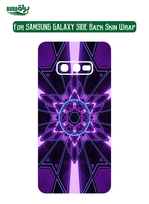 Samsung Galaxy S10e Back Skin Wrap Abstract 3D Design Mobile Protector Skin Wrap Sticker ( NOT A CASE COVER )