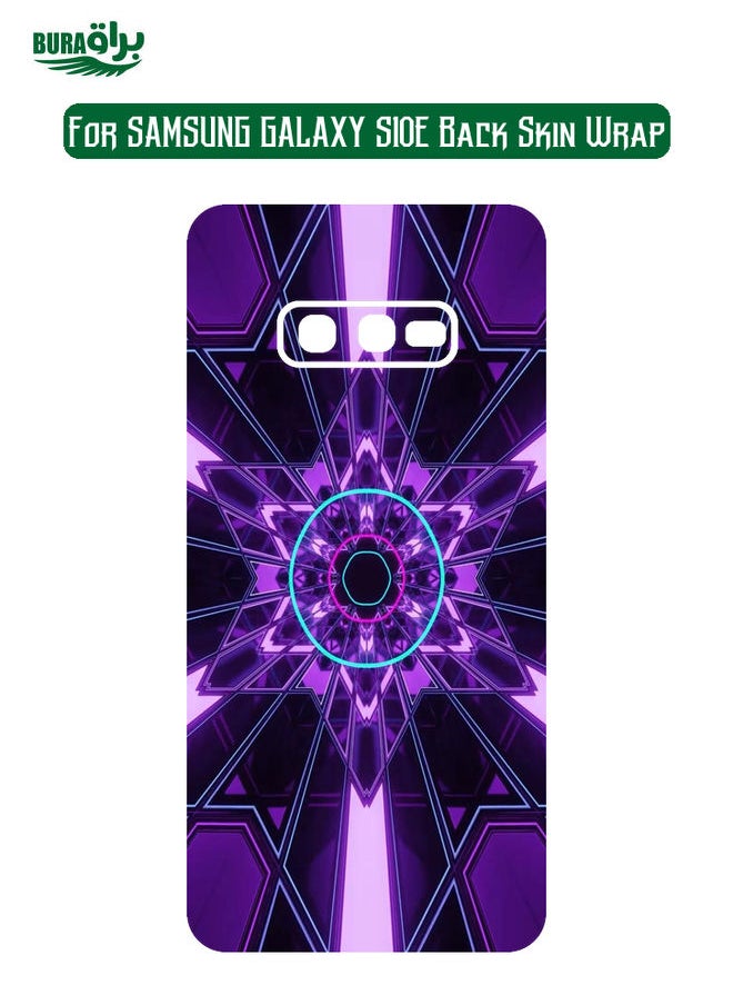 Samsung Galaxy S10e Back Skin Wrap Abstract 3D Design Mobile Protector Skin Wrap Sticker ( NOT A CASE COVER )
