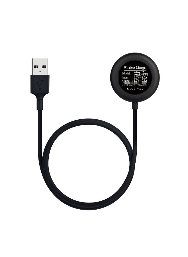 NIBEMINENT Charger for Samsung Galaxy Watch 7/6/6 Classic/5/5 Pro/4/4 Classic/3/Active 2/Active 1/Ultra/Fe Galaxy Watch Charger 3.3Ft USB Magnetic Wireless Charging Cable Cord - Image 1