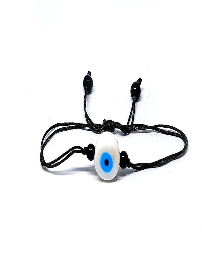 ASTROGHAR Evil Eye Thread Adjustable Fancy Anklet For Women's And Girls - Image 1