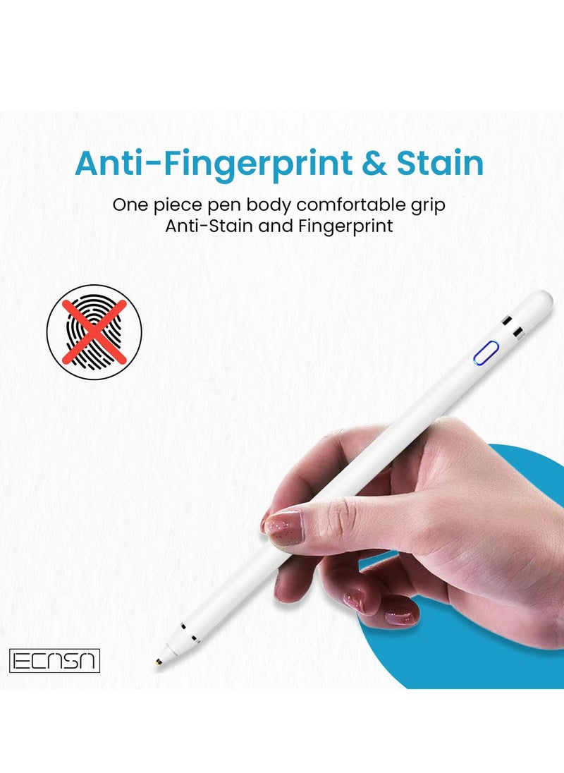 Stylus Digital Pen, Active Pencil Fine Point Compatible for Iphone Ipad Android Samsung Phones and Tablets for Drawing and Handwriting on Touch Screen