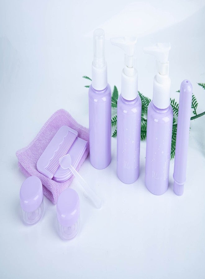 Lezoir 10 Pcs Travel Bottle Set Mini Makeup Cosmetic Empty Container Travel Accessories Travel Toiletry Kit - Image 4