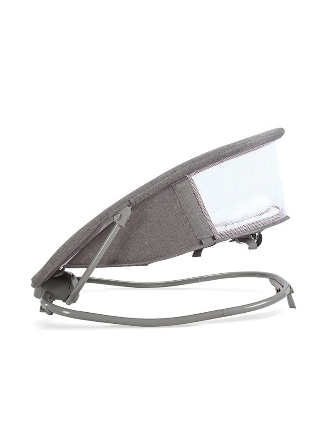 Mastela 4-In-1 Baby Swing With Dinner Plate, App Control, Adjustable Backrest, And Electric Rocking Chair - Multicolor) - Image 5