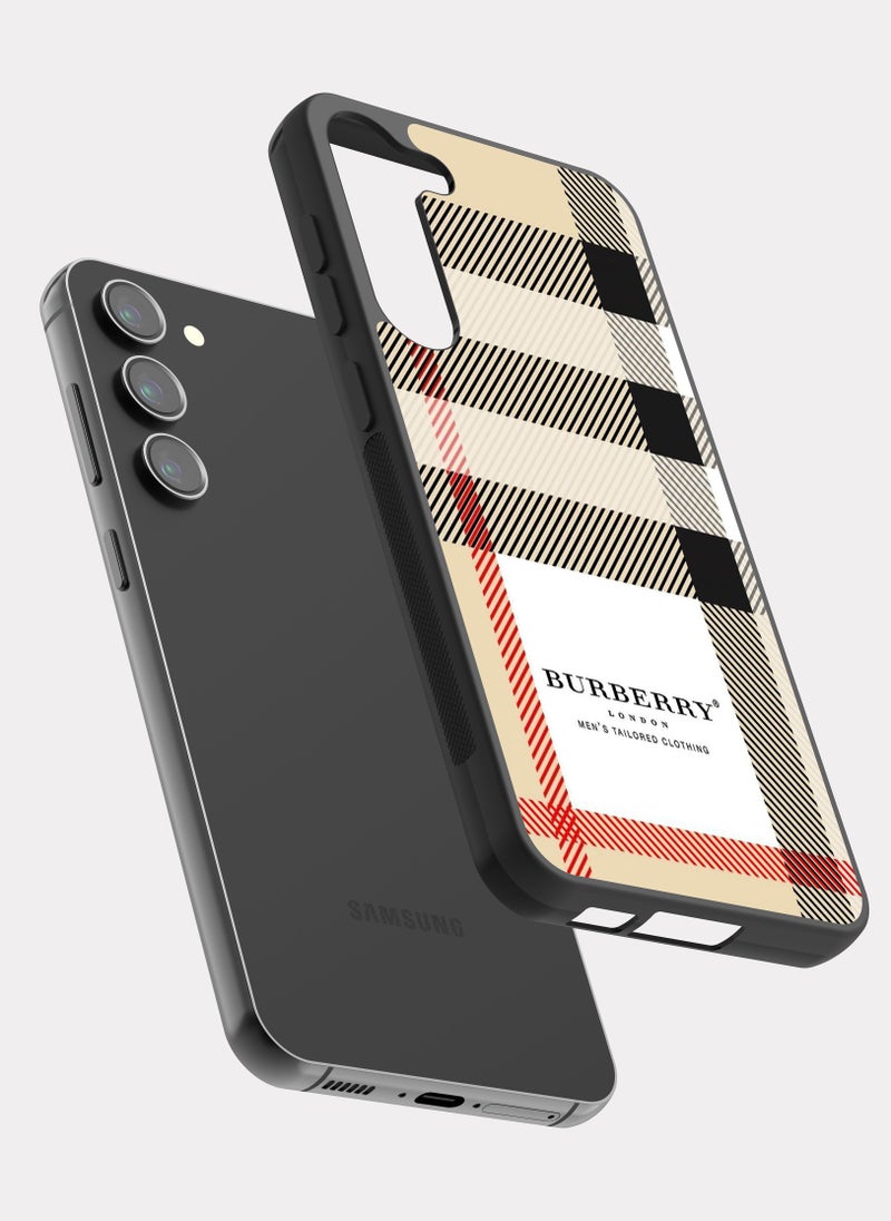 بكسلات كفر سامسونج جالكسي اس 23 بلس بربري احمر - Image 2