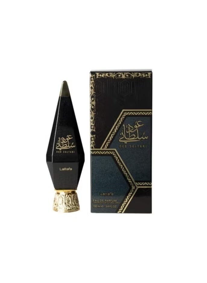 لطافة عطر عود سلطان للجنسين من لطافه _ 100ملي - Image 2