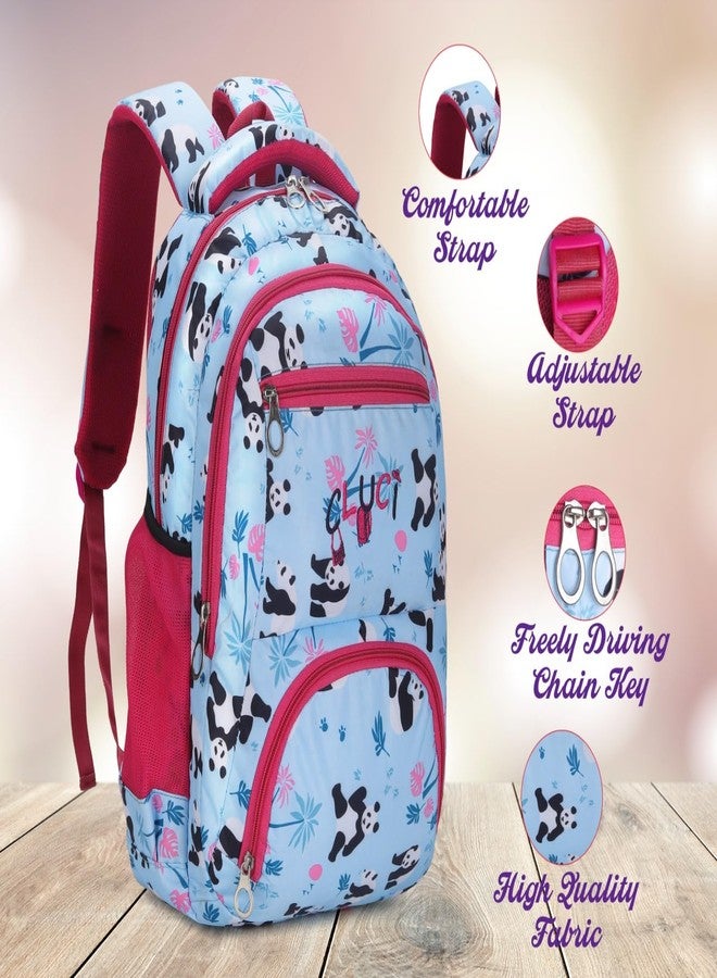 حقيبة ظهر كلوتشي كبيرة السعة وخفيفة الوزن ومتعددة الاستخدامات، مناسبة للأعمال والسفر والأزياء والأطفال، حقيبة ظهر للأولاد والبنات (باندا) - Image 4