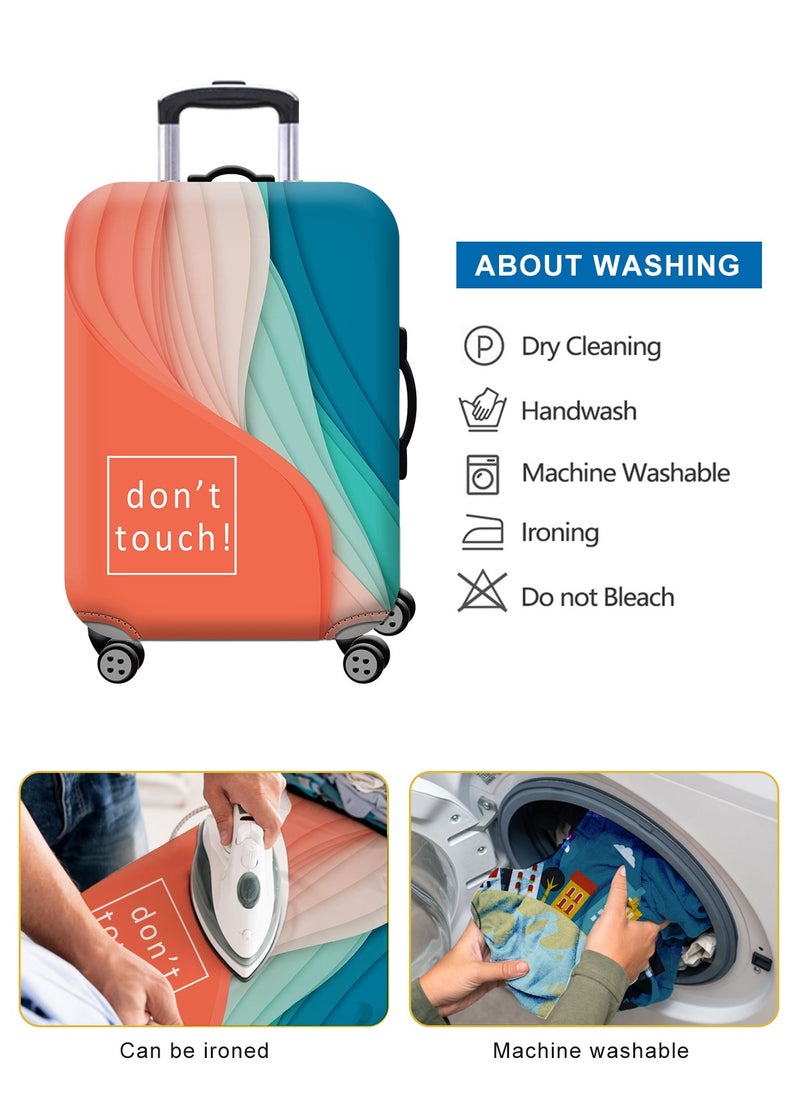 URbazaar Elastic Travel Luggage Cover Travel Suitcase Protective Cover for Trunk Case Apply to luggage Suitcase Cover  - Image 2