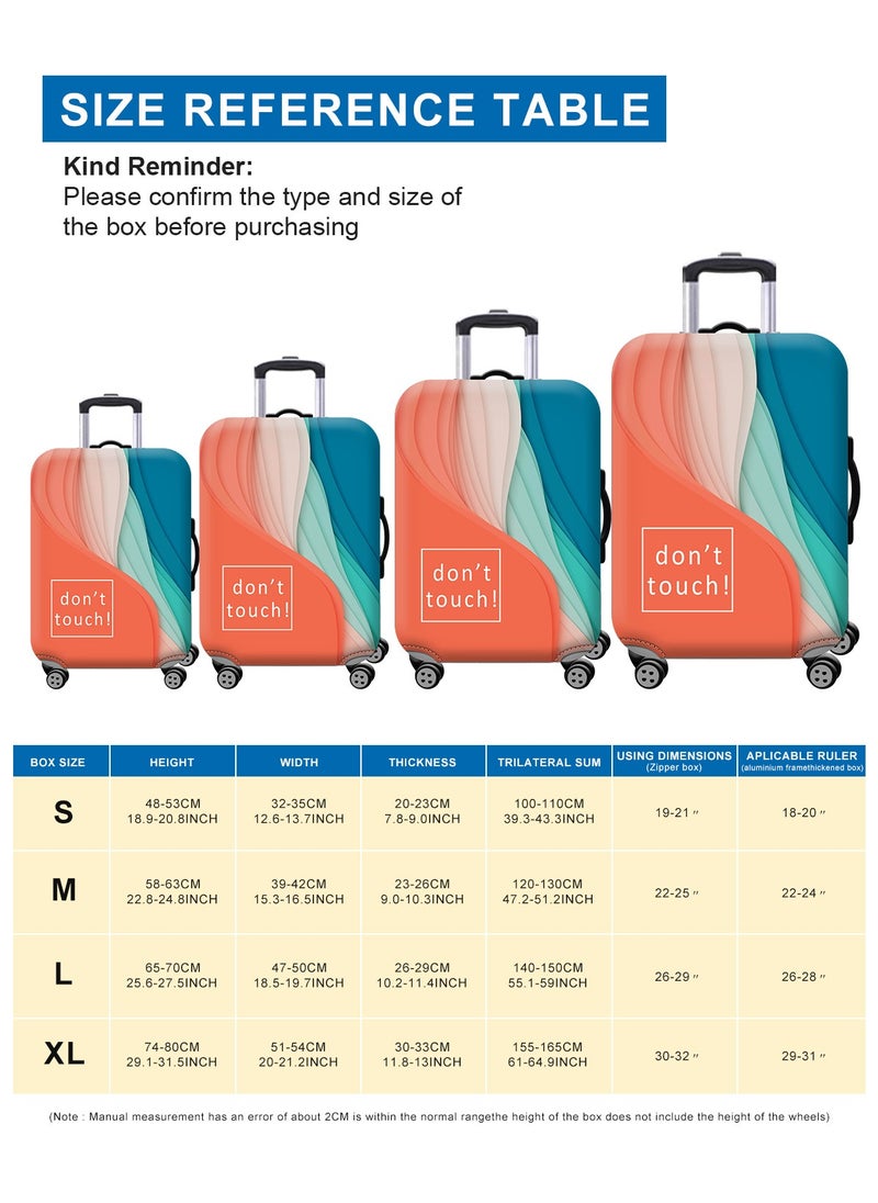 URbazaar Elastic Travel Luggage Cover Travel Suitcase Protective Cover for Trunk Case Apply to luggage Suitcase Cover  - Image 3