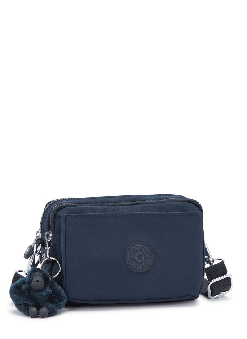 kipling - Abanu Multi Mini 2-in-1 Crossbody and Bum Bag Blue Bleu 2 - Image 1