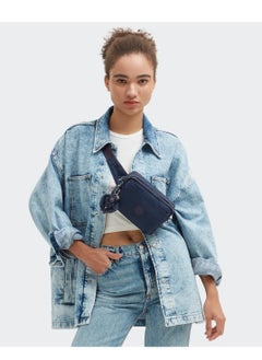kipling Abanu Multi Mini 2-in-1 Crossbody and Bum Bag Blue Bleu 2  - Image 3