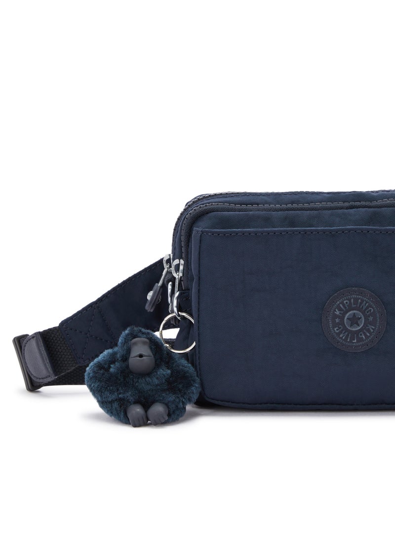 kipling - Abanu Multi Mini 2-in-1 Crossbody and Bum Bag Blue Bleu 2 - Image 1