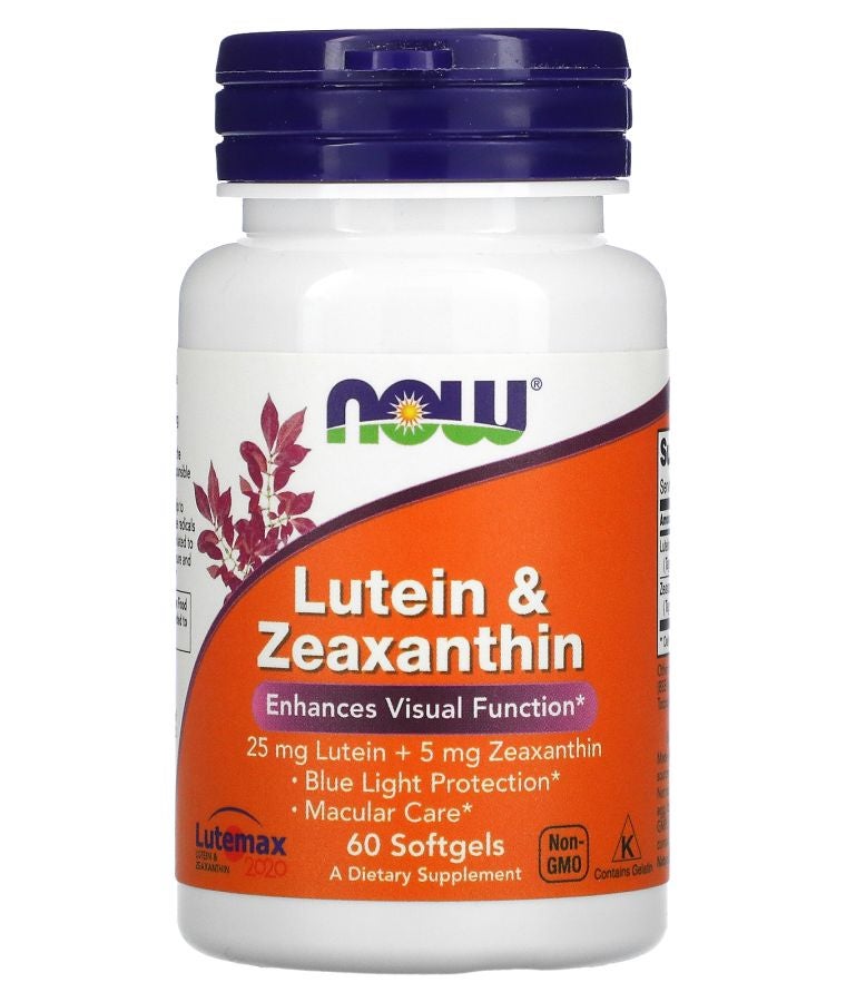 now Lutein & Zeaxanthin 60 Softgels