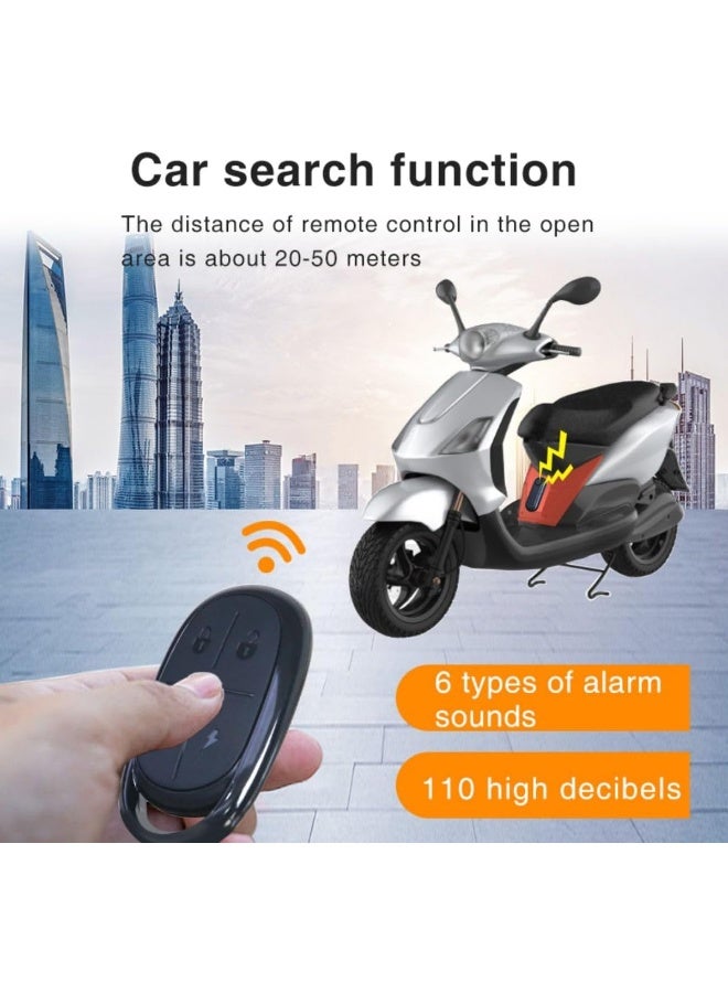 EVERSECU EVERSECU 110dB Loud Anti Theft Vibration Sensor Alarm Systems  - Image 5