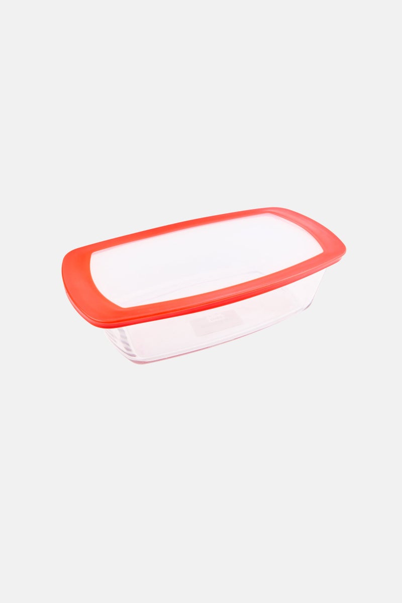 Marinex Glass Rectangular Storage Container, Transparent - Image 2