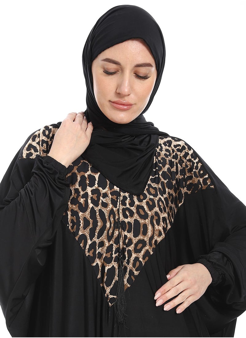 سيزار اسدال صلاة حريمي مزود بنقش تايجر  - Image 5