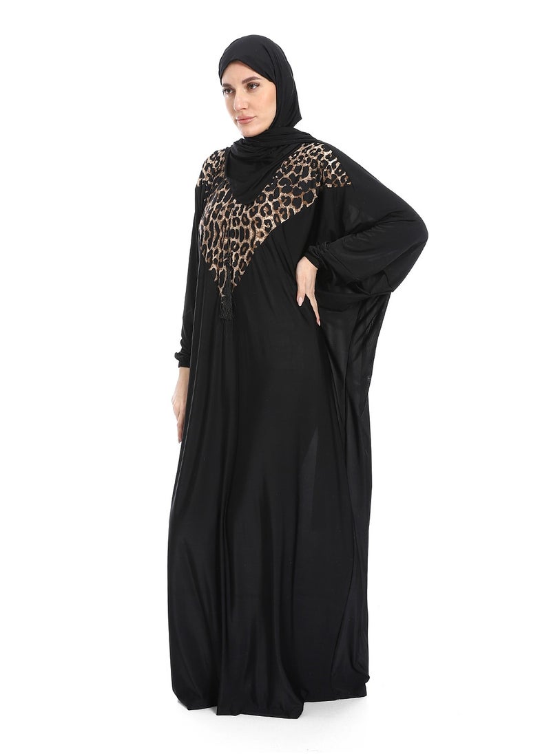 سيزار اسدال صلاة حريمي مزود بنقش تايجر  - Image 3