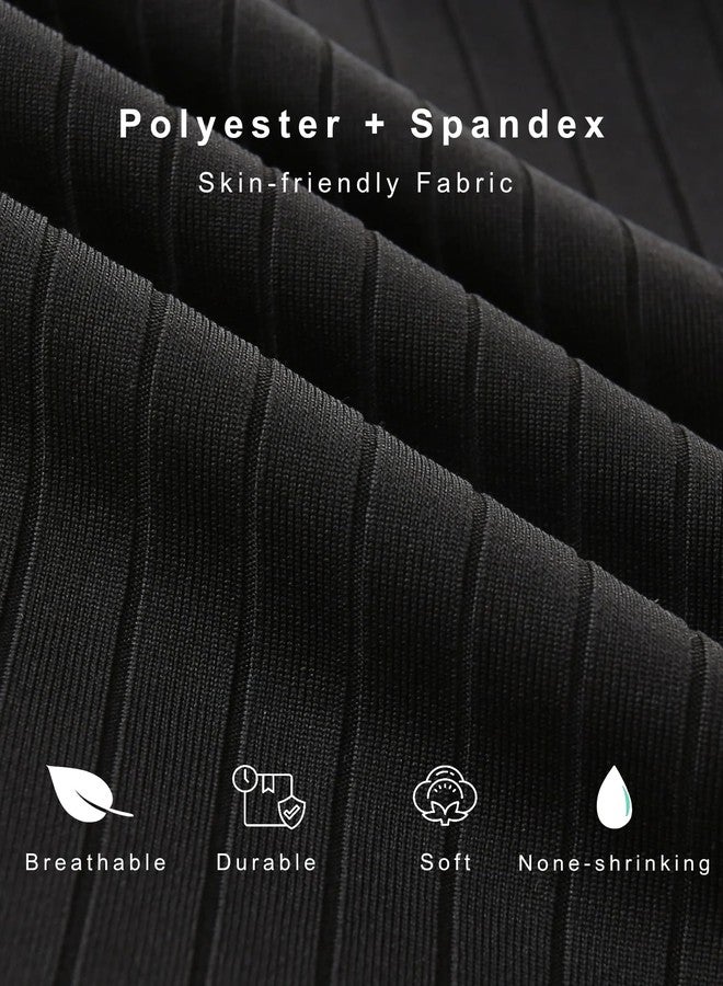 Babymine Baby Girls' Multi-Pack Active Pants Set 24 Months Girls Clothes Black Gray Pink - Image 4