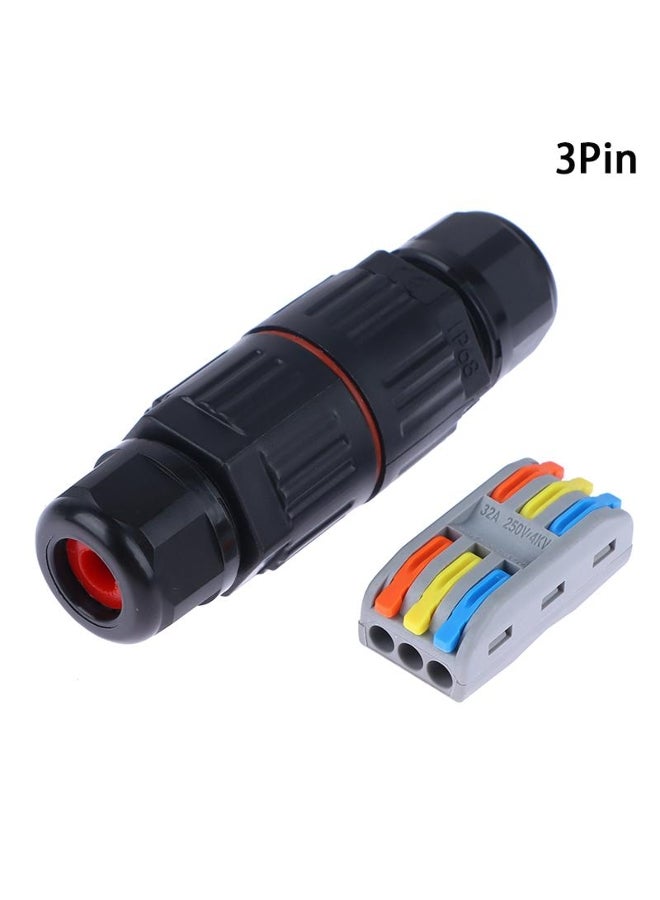 Generic Ip68 Electrical Waterproof Connector Wire Cable 2/3 Pin Terminal Block Connector  - Image 2