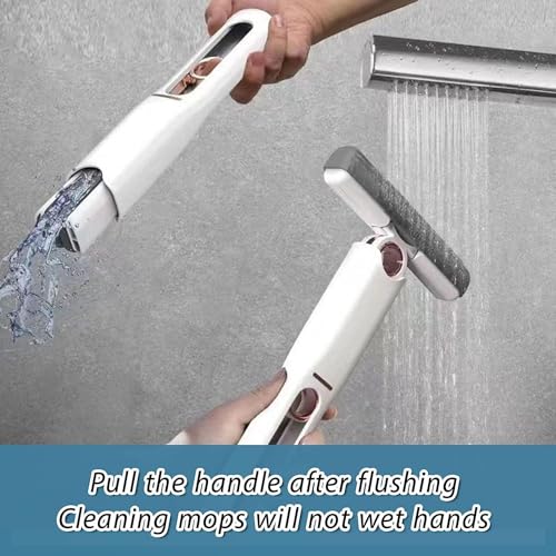 SILENCIO Mini Mop for Kitchen with Sponge Portable Mini Mop Self Squeeze Strong Absorbent Magic Wiper for Kitchen Wet and Dry Use - Image 3