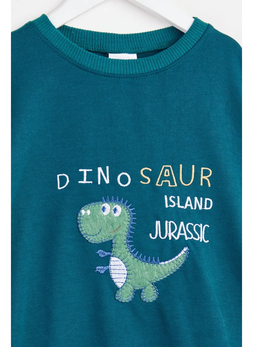 Tofisa 18001-ZUMRUT Children's Printed Suit