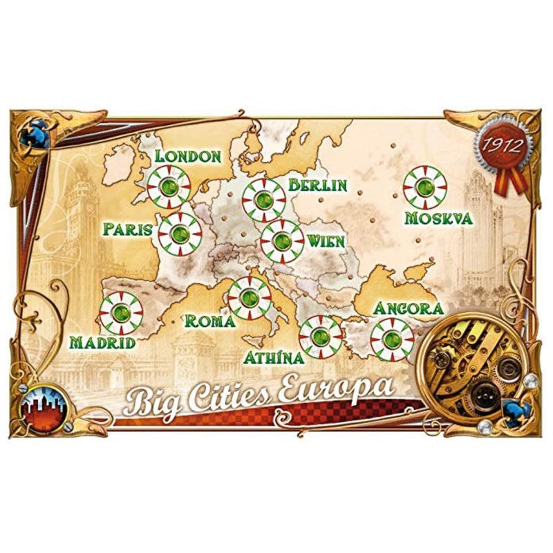 Days of Wonder Asmodee Ticket to Ride Europa 1912 Board Game EXPANSION - Expand Your Railway Empire Across Europe! Fun Family Game for Kids & Adults, Ages 8+, 2-5 Players, 30-60 Minute Playtime - Image 4
