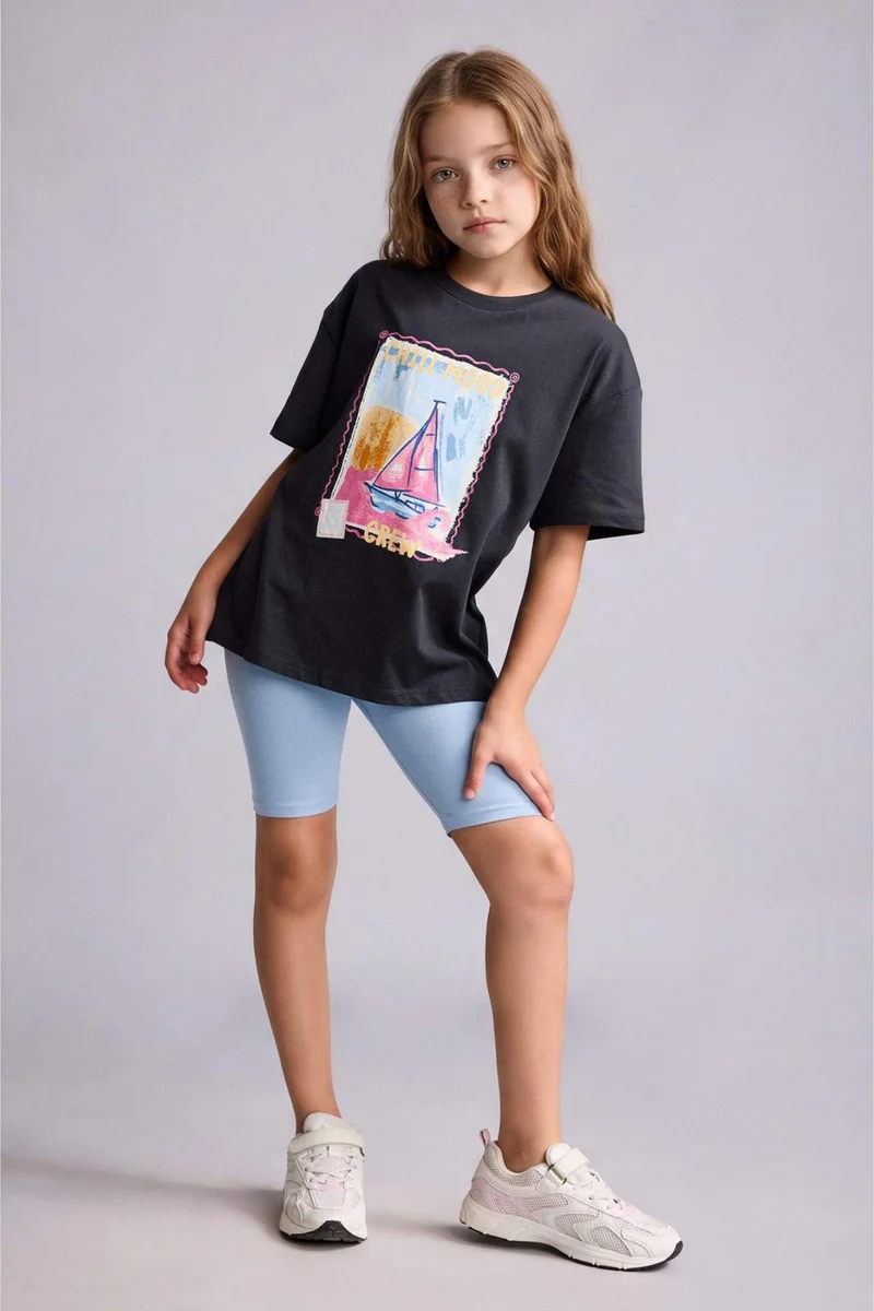 ديفاكتو Girl Biker Short Leggings