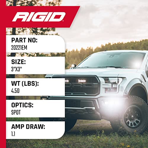 Rigid Industries 20541 Black Back-Up Light Kit (Ignite LED Diffused, Surface Mount) - Image 5