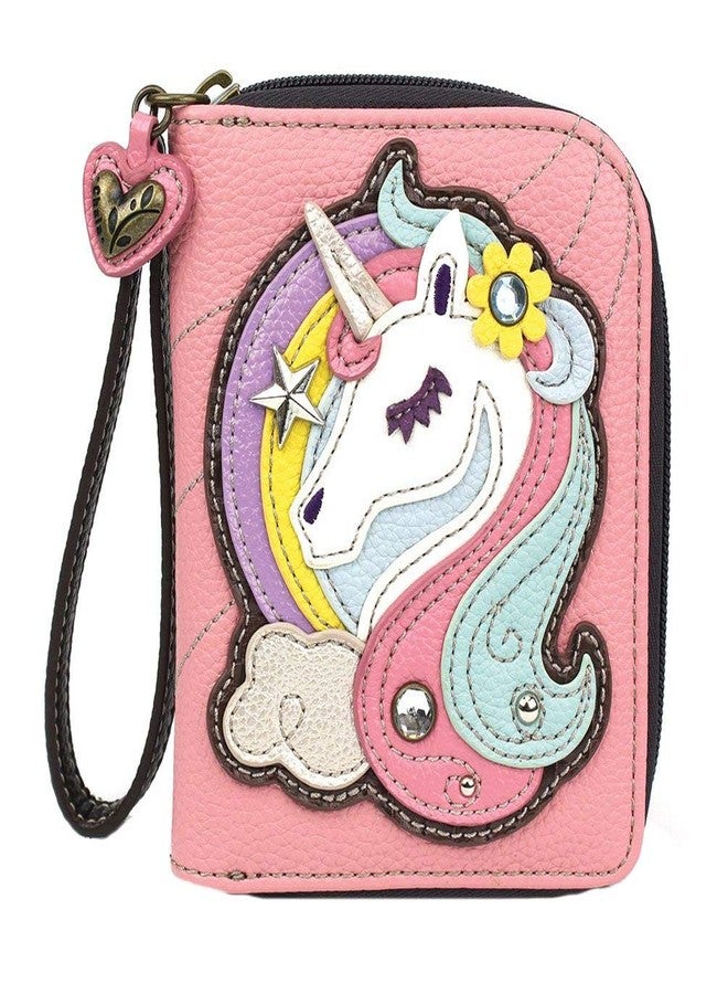 Chala Handbags Unicorn Zip-Around Wallet/Wristlet Unicorn Collectors Unicorn Lover - Image 1