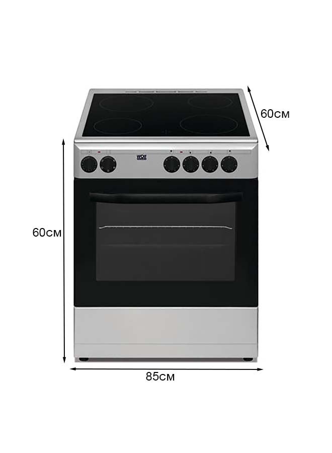 Wolf Power 4 Cooking zone Ceramic Electric Cooker 60 x 60 cm, 1 Year Warranty WGR6060CERMF Black - Image 2