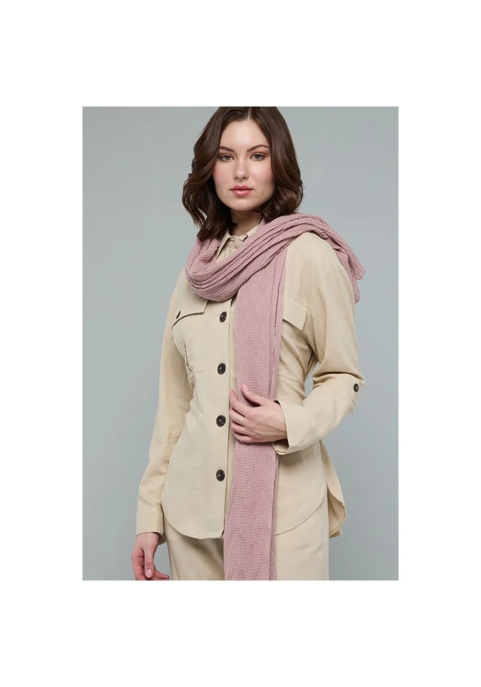 R&b  Textured Scarf, 180X85cm for Women | Best Price UAE