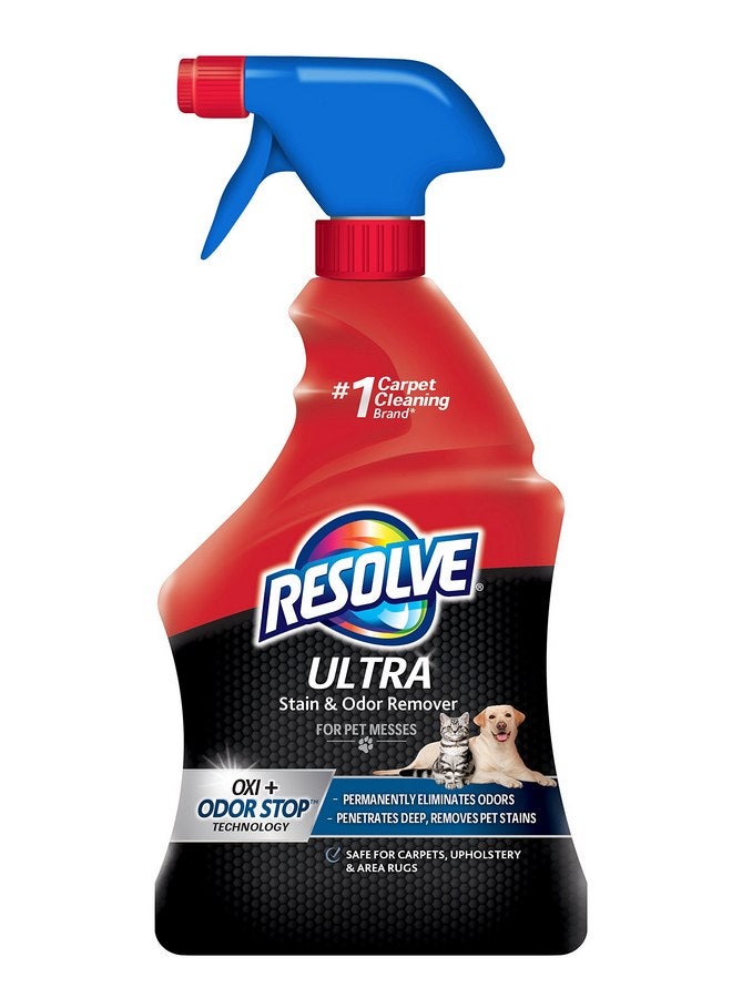Resolve Ultra Stain & Odor Remover for Pet Messes, 32 Ounce