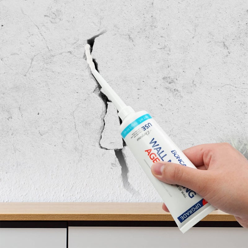 Boncart Drywall Repair Kit,2 Pack Wall Mending Agent,Wall Spackle with Scraper, Wall Surface Hole Fill Quick and Easy Solution - Image 4