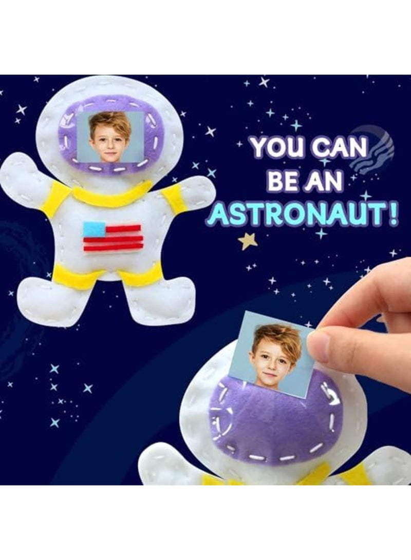 SYOSI Solar System Sewing Kit for Kids, Beginner Felt Craft Kits with DIY Activity, Educational and Fun Craft Set for Ages 8-12, Includes All Materials for Creating Planet Plushies - Image 5