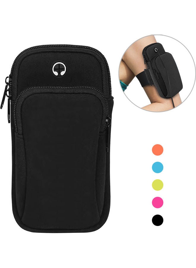 Alyashmac Multifunctional Phone Arm Band Gym Phone Holder Phone Arm Case Running Band Outdoor Running Bag Waterproof Riding Bag Women Men Sport Bag Arm Bag Cellphone Pouch Wrist Bag Fitness Equipment 24*4*14cm 24*4*14cm - Image 1