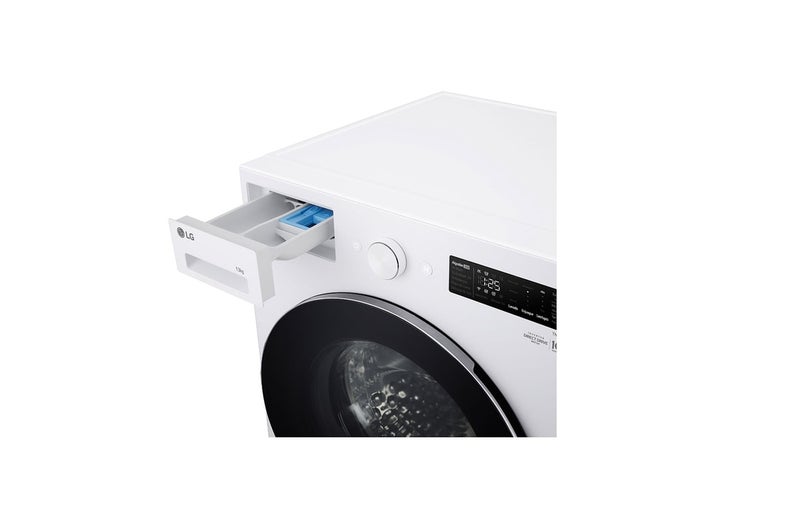 إل جي Front Load Washer 13 kg Steam – LG WFN1310WHT WFN1310WHT White - Image 4
