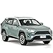 ERBADIHAGO Toy Car Compatible for RAV4 Model Cars Pull Back Toys diecast Cars 132 Metal Collect car with Light and Sound Pull Back for Boys Children Age 3 Year Old Festival GiftGreen - Image 2