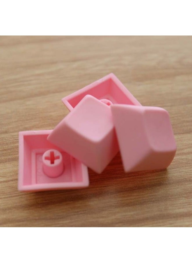 DSA Dwarf Cap Pbt Mechanical Keyboard Keycap Multicolor 1u Keycap Mx Cross Chrysanthemum Mouth High Keycap Opaque-Color:Green 1
