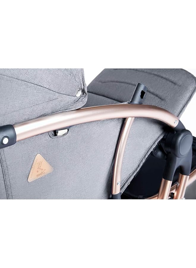 erorex Feather Lite Traveler Stroller Grey - Image 4