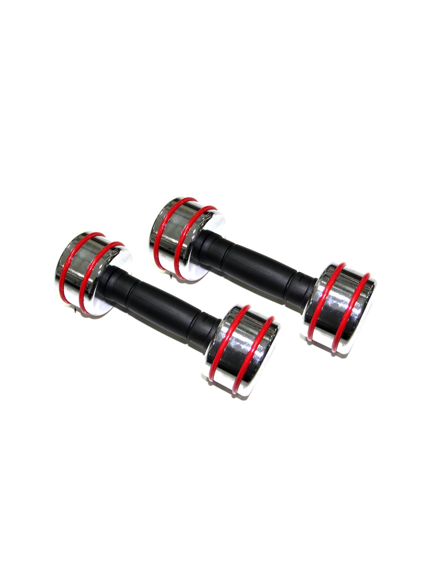 TA Sport IR92021 4KG Steel Chromed Dumbbells – Premium Chrome Finish Free Weights for Strength Training (Pair)