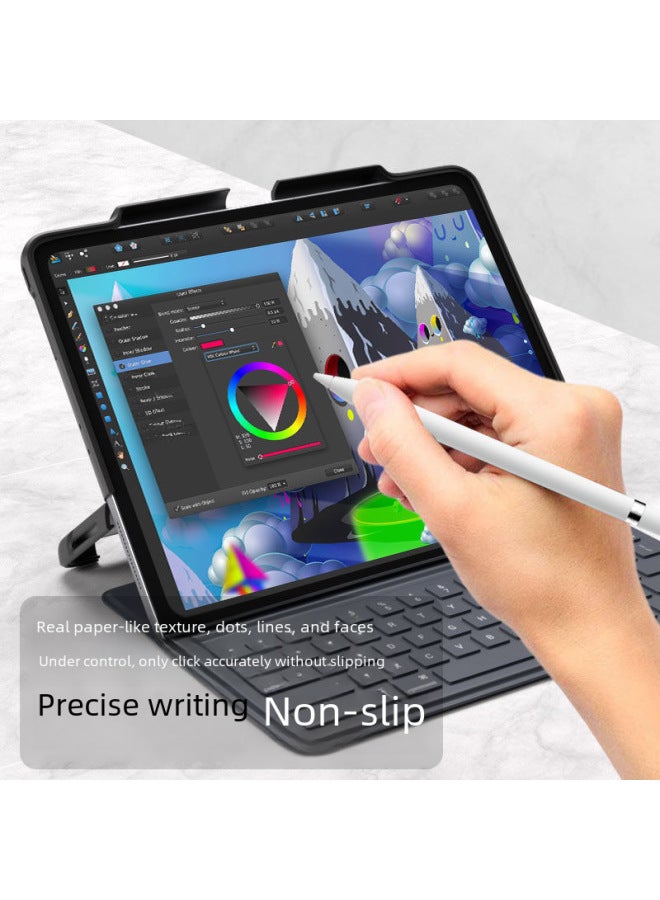 Suitable For Ipad Magnetic Paper Film Ipad2020 Pro11 Inch Air4/3 Handwritten 2018 Painting Mini567-Color:Tempered Paper Film-Dimensions:Ipad Pro 2024( 11inch ) - Image 5