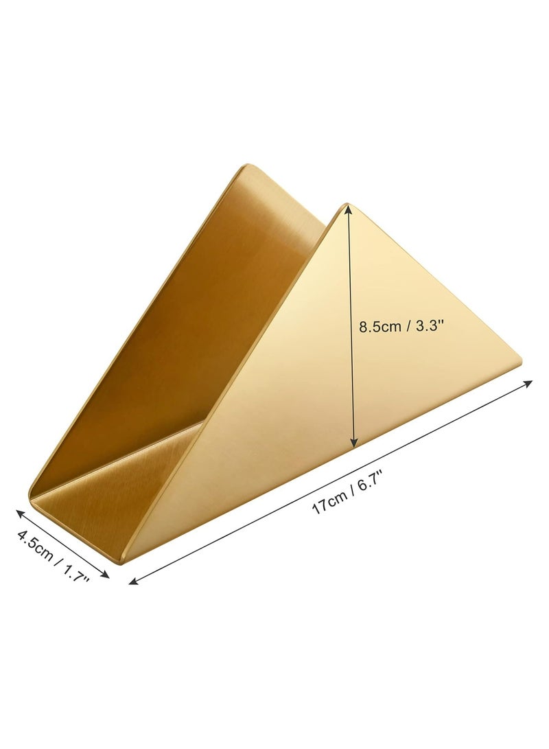 أوزيغالور حامل مناديل من الفولاذ المقاوم للصدأ الذهبية لأسطح المطبخ - Image 3