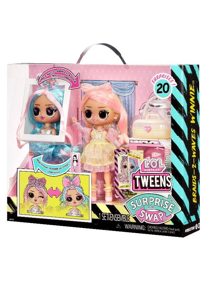 L.O.L. SURPRISE! Tweens Surprise Swap Fashion Doll (Braids-2-Waves Winnie) - Image 4