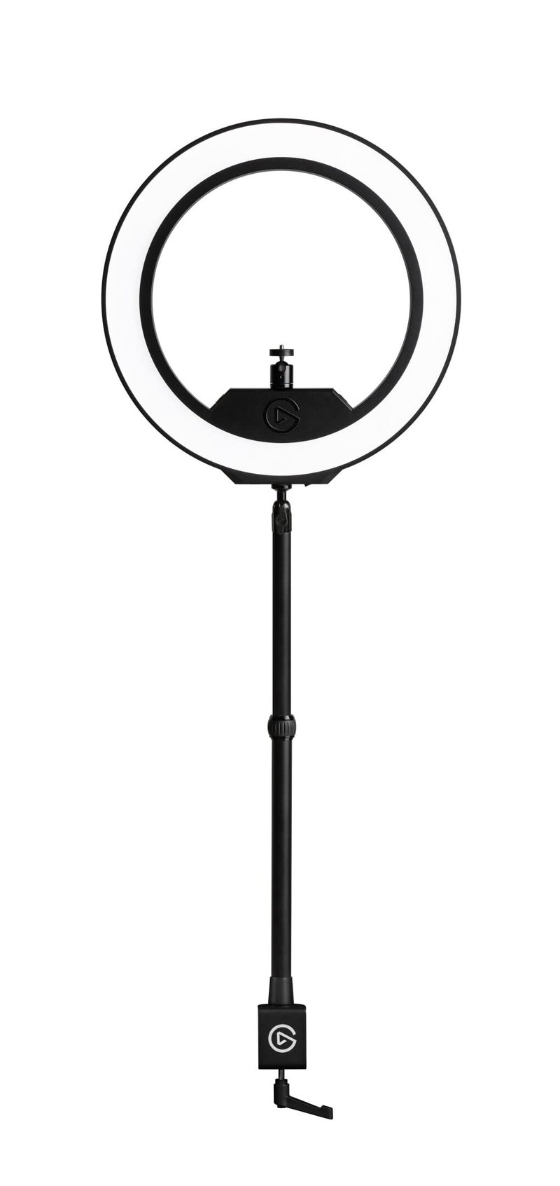 Elgato Ring Light - Premium 2500 lumens Light with desk clamp and ball mount for Streaming, TikTok, Instagram, Home Office, Temperature and Brightness app-adjustable on Mac, PC, iOS, Android - Image 1