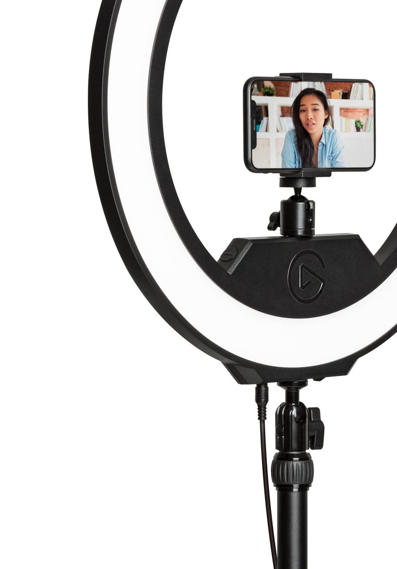 Elgato Ring Light - Premium 2500 lumens Light with desk clamp and ball mount for Streaming, TikTok, Instagram, Home Office, Temperature and Brightness app-adjustable on Mac, PC, iOS, Android - Image 2